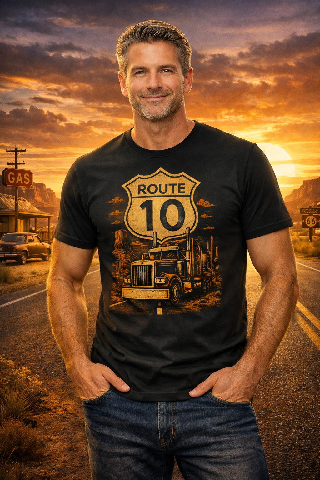 Koszulka „Desert Trucker”